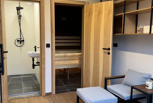 Sauna a odpocivarna
